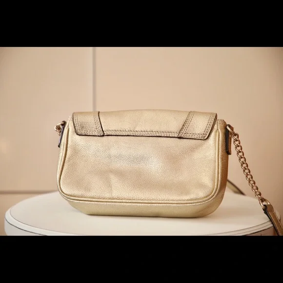 Kate Spade Bow Gold Shoulder Crossbody Bag - Picture 2 of 4